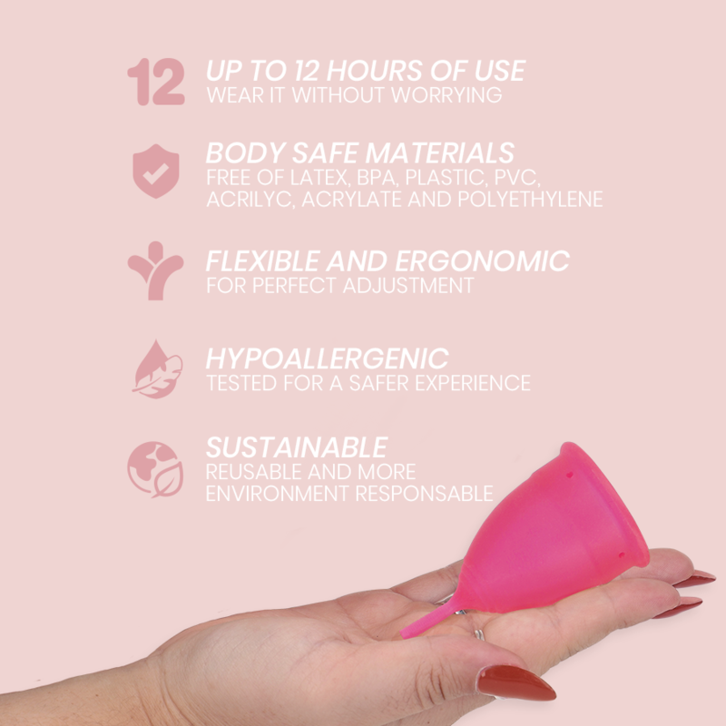 INTIMICHIC - COPPA MESTRUALE IN SILICONE MEDICO TAGLIA L