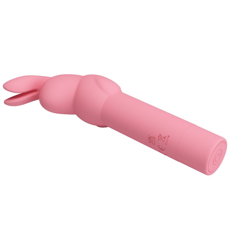 PRETTY LOVE - GERARDO VIBRATORE IN SILICONE CON RABBIT ROSA