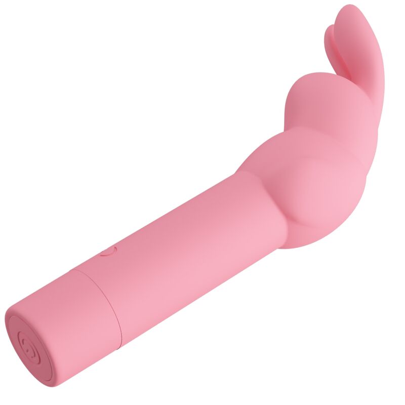 PRETTY LOVE - GERARDO VIBRATORE IN SILICONE CON RABBIT ROSA