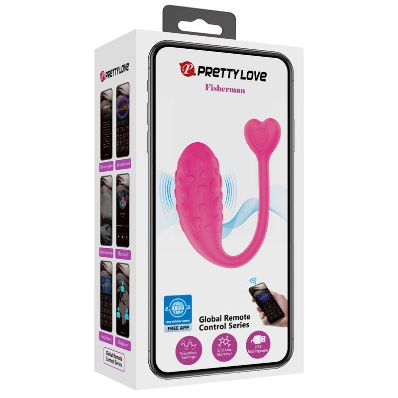 PRETTY LOVE - FISHER OVETTO VIBRANTE CON APP ROSA