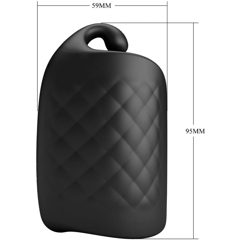 PRETTY LOVE - MASTURBATORE MANUALE PER IL GLANDE E VIBRATORE RICARICABILE