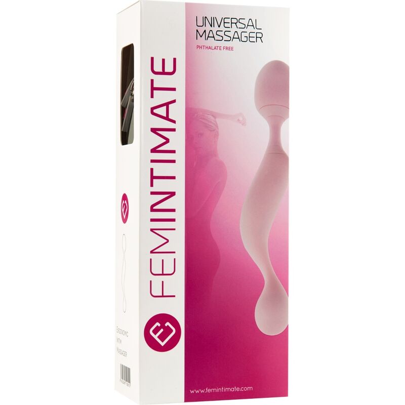 FEMINTIMATE - VIBRATORE MASSAGGIATORE IN SILICONE ROSA