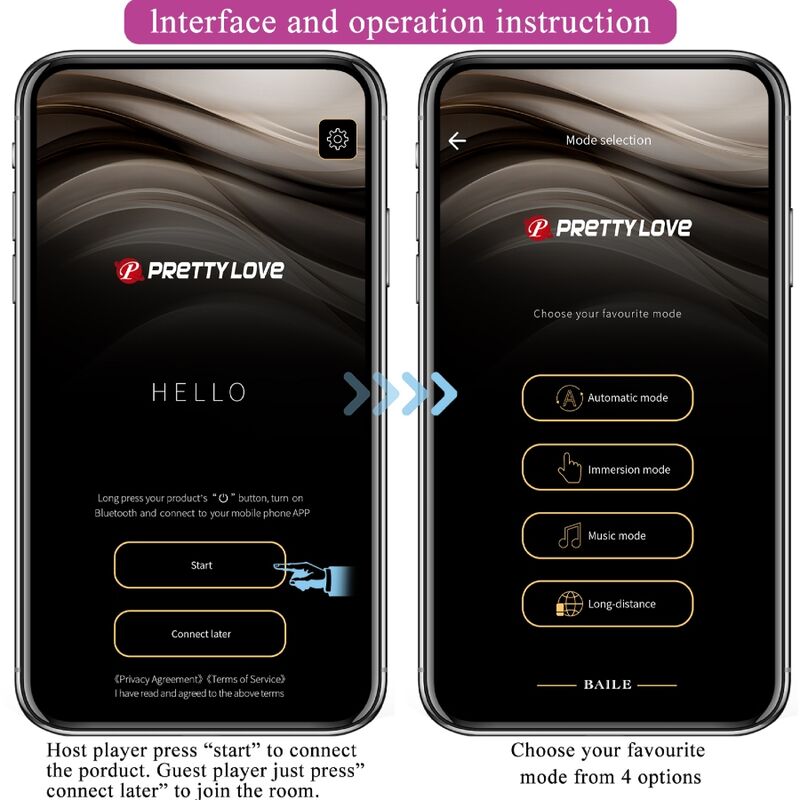 PRETTY LOVE - DOREEN OVETTO VIBRANTE RICARICABILE CON TELECOMANDO