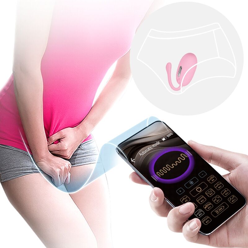 PRETTY LOVE - DOREEN OVETTO VIBRANTE RICARICABILE APP LONG DISTANCE ROSA