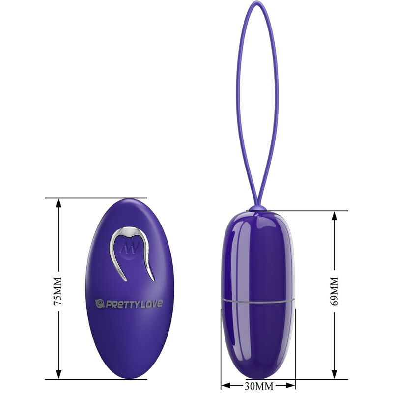 PRETTY LOVE - SELKIE YOUTH MINI OVETTO VIBRANTE TELECOMANDO VIOLA