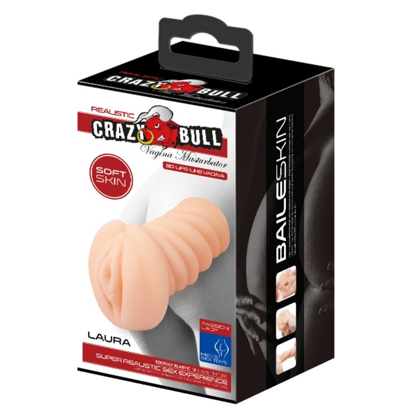 CRAZY BULL - MASTURBATORE TASCABILE CON VAGINA