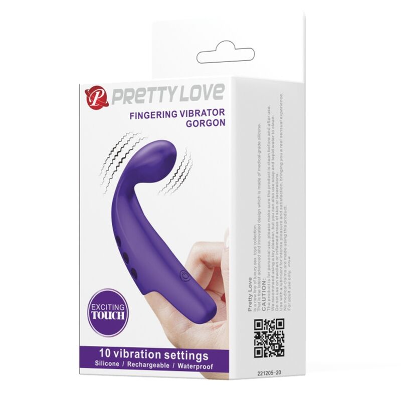 PRETTY LOVE - GORGON VIBRATORE DA DITO VIOLA