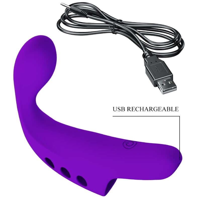 PRETTY LOVE - GORGON VIBRATORE DA DITO VIOLA