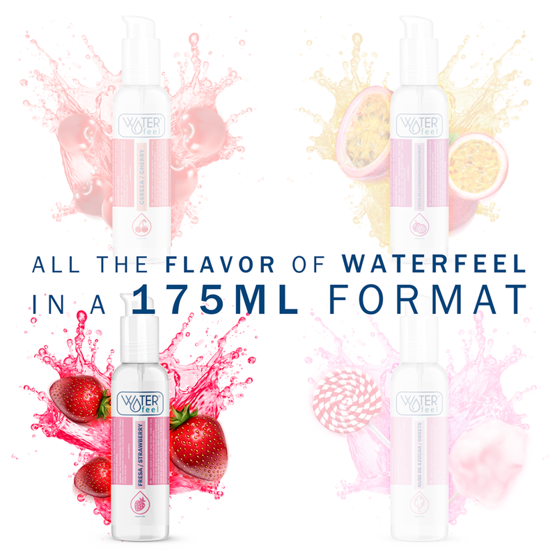 WATERFEEL - LUBRIFICANTE A BASE D'ACQUA ALLA FRAGOLA 175 ML
