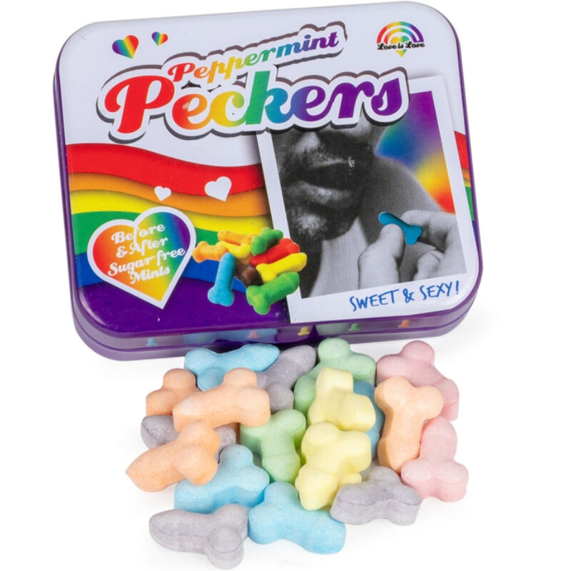 SPENCER & FLEETWOOD - PECKERS CARAMELLE ARCOBALENO ALLA MENTA