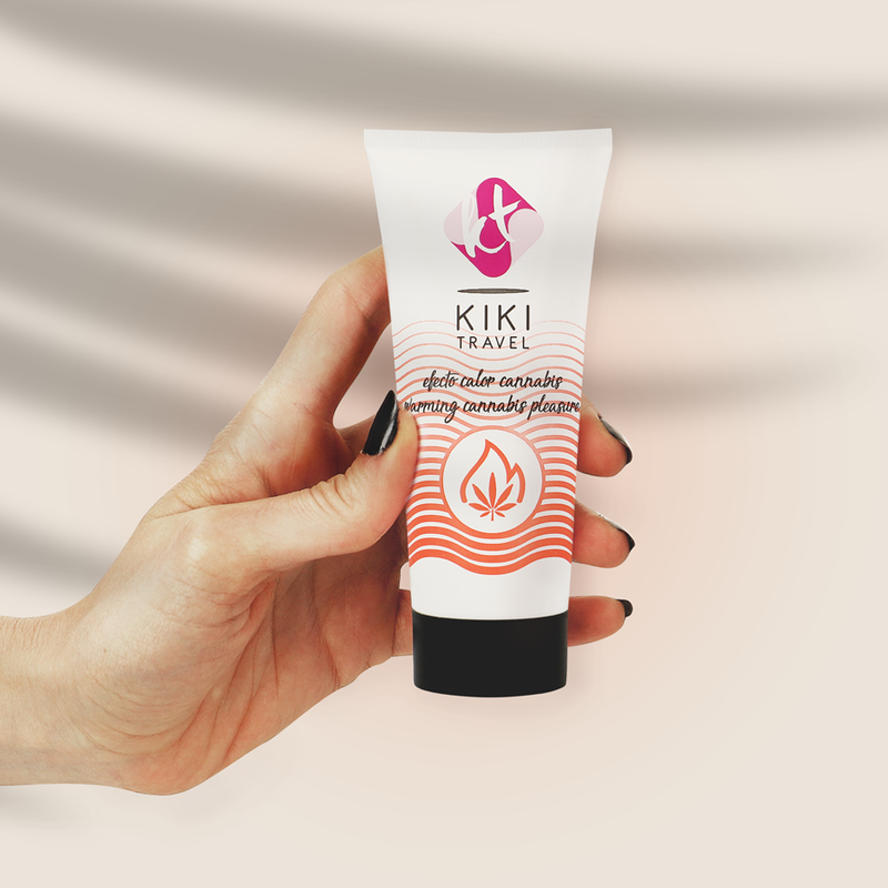 KIKÍ TRAVEL - LUBRIFICANTE EFFETTO CALDO CANNABIS 50 ML