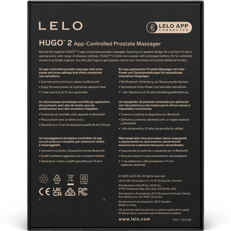 LELO - HUGO 2 MASSAGGIATORE PROSTATA VERDE