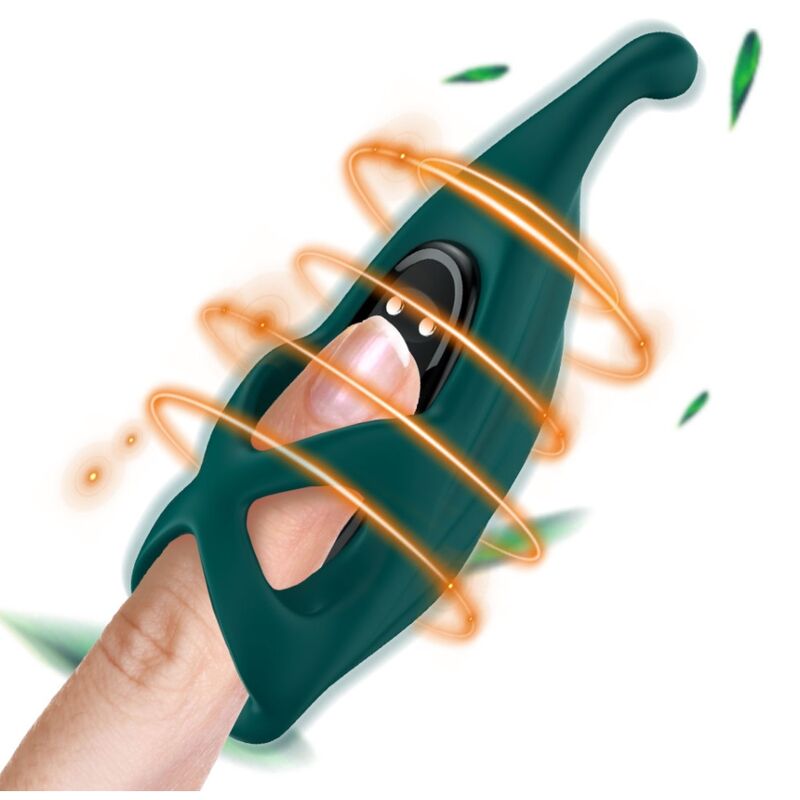 ARMONY - STIMOLATORE E VIBRATORE DA DITO VERDE