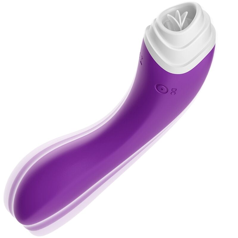 VIBRATORE CON LINGUA E ASPIRAZIONE FAIRYLAND VIOLA