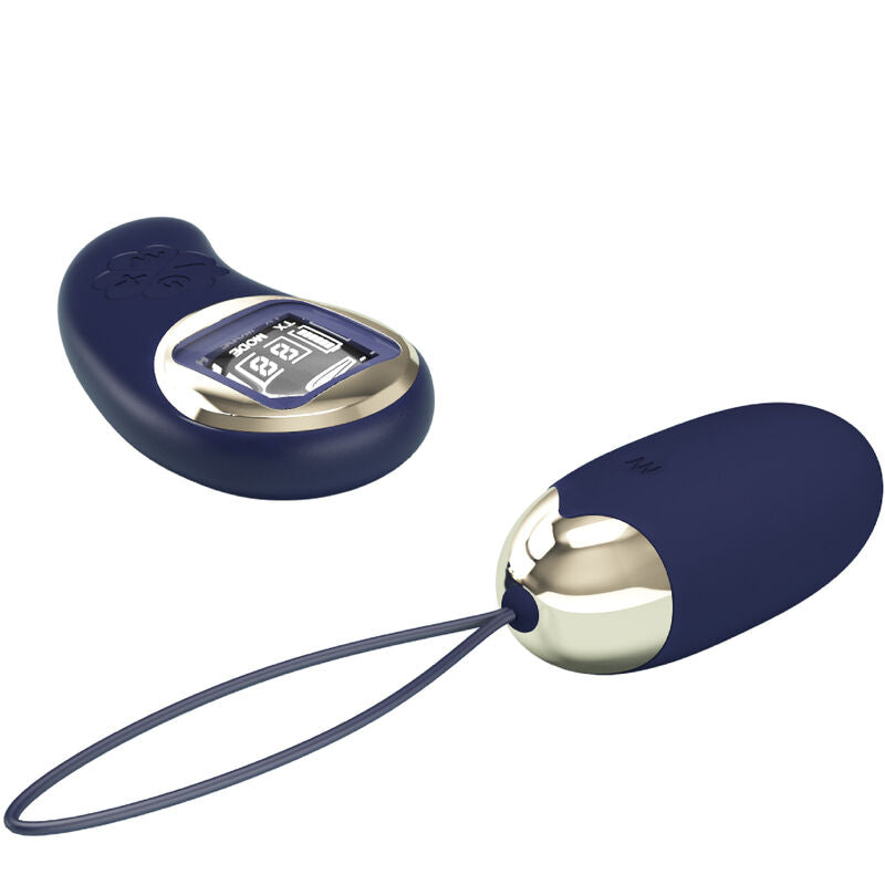 PRETTY LOVE - MINA OVETTO VIBRANTE CON TELECOMANDO BLU