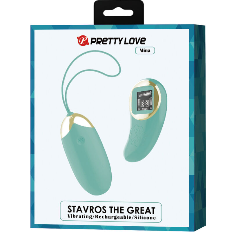PRETTY LOVE - MINA OVETTO VIBRANTE CON TELECOMANDO VERDE