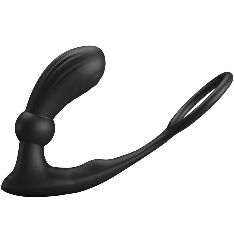 PRETTY LOVE - WARREN ANELLO PENE VIBRANTE E DILDO NERO