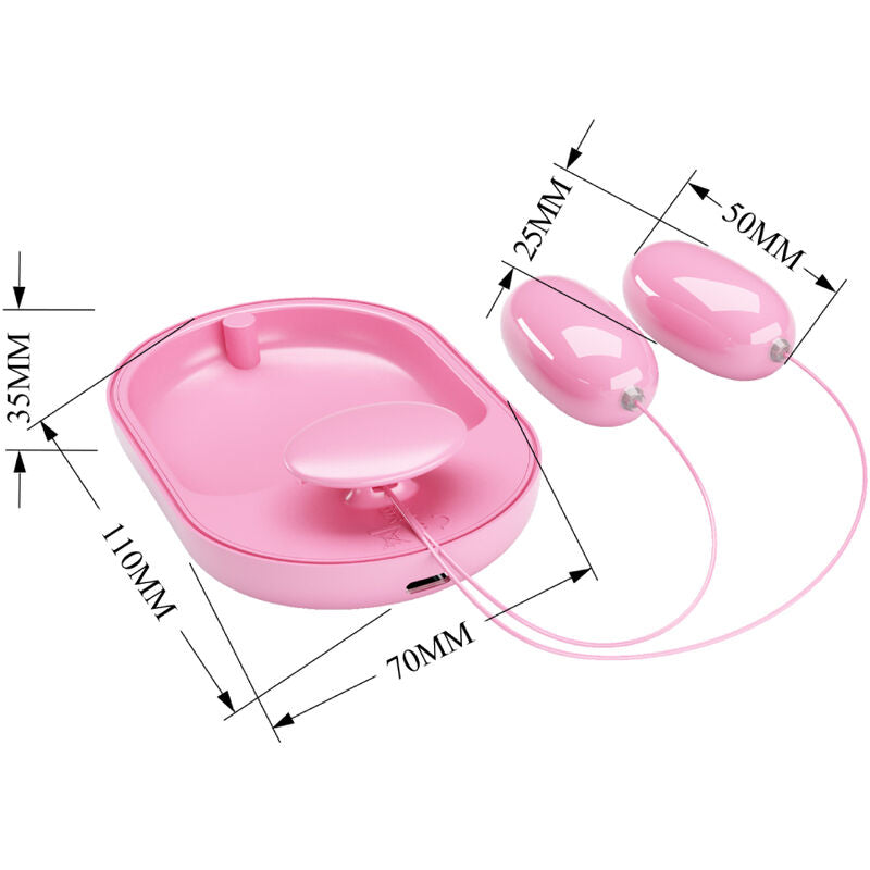PRETTY LOVE - FUN BOX BULLET VIBRANTE ROSA