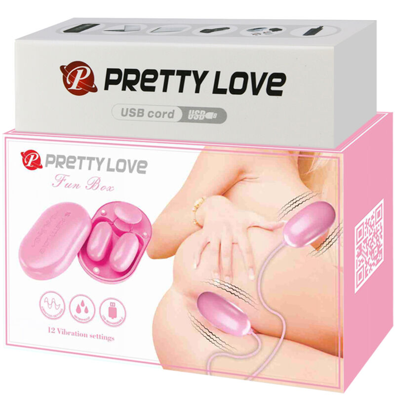 PRETTY LOVE - FUN BOX BULLET VIBRANTE ROSA