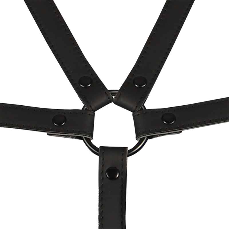 FETISH SUBMISSIVE BONDAGE - IMBRACATURA REGOLABILE PER TORACE E BRACCIA