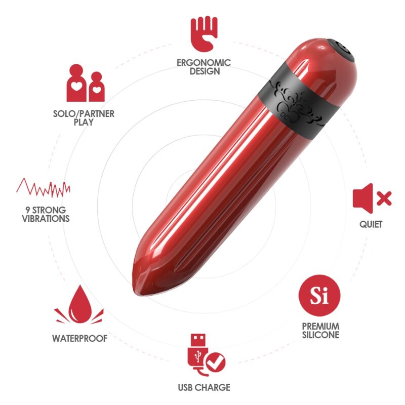 ARMONY - ROCKET VIBRATORE BULLET CON TELECOMANDO FUCSIA