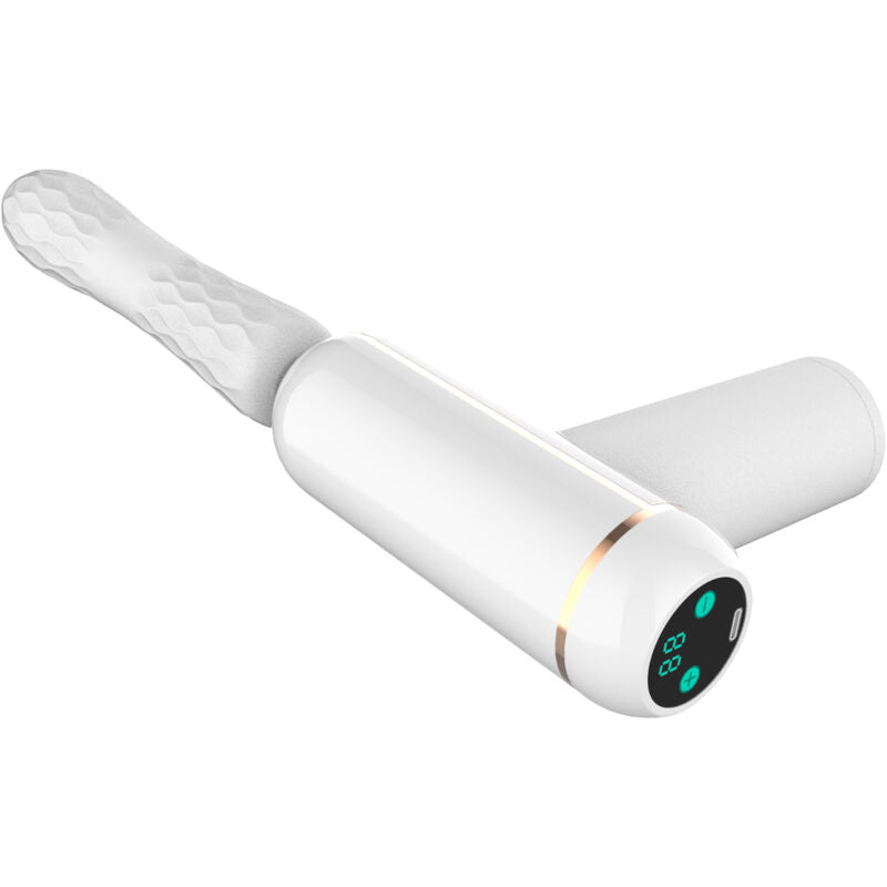 ARMONY - FKING MACCHINA DEL SESSO VIBRATORE REGOLABILE E AUTOMATICO BIANCO