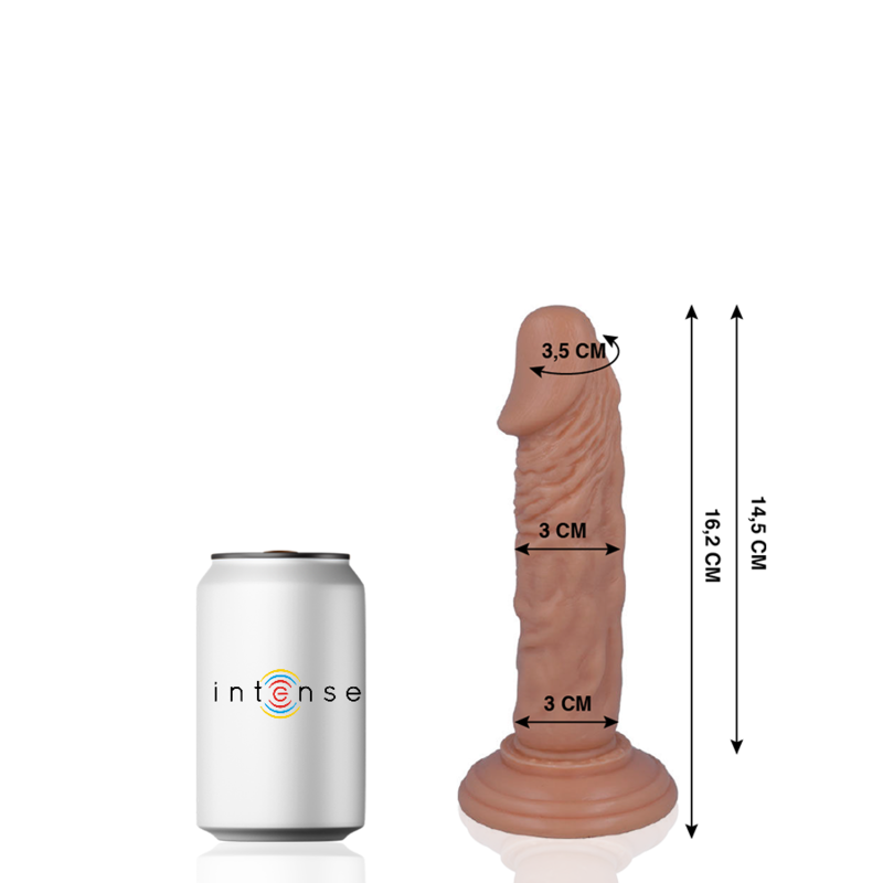 MR INTENSE - 3 DILDO REALISTICO 16,2 CM -O- 3 CM