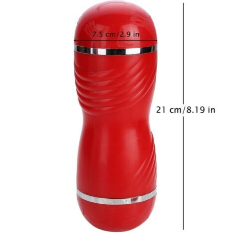ARMONY - MASTURBATORE DOPPIO CON VAGINA E BOCCA ROSSO