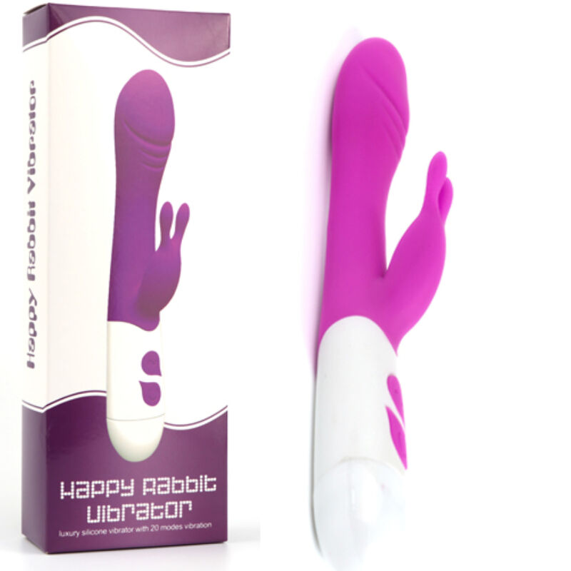 ARMONY - HAPPY VIBRATORE E RABBIT STIMOLATORE VIOLA