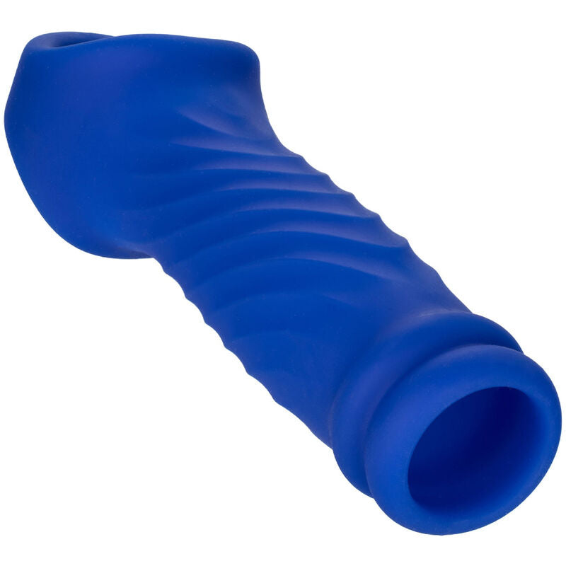CALEXOTICS - ADMIRAL WAVE GUAINA PENE IN SILICONE LIQUIDO BLU