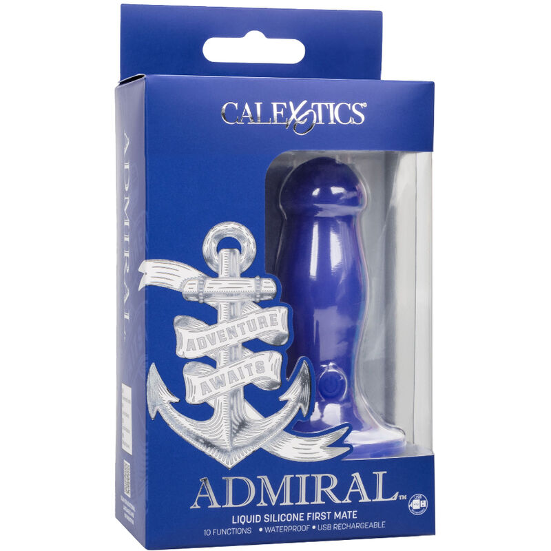 CALEXOTICS - ADMIRAL FIRST MATE VIBRATORE ANALE BLU