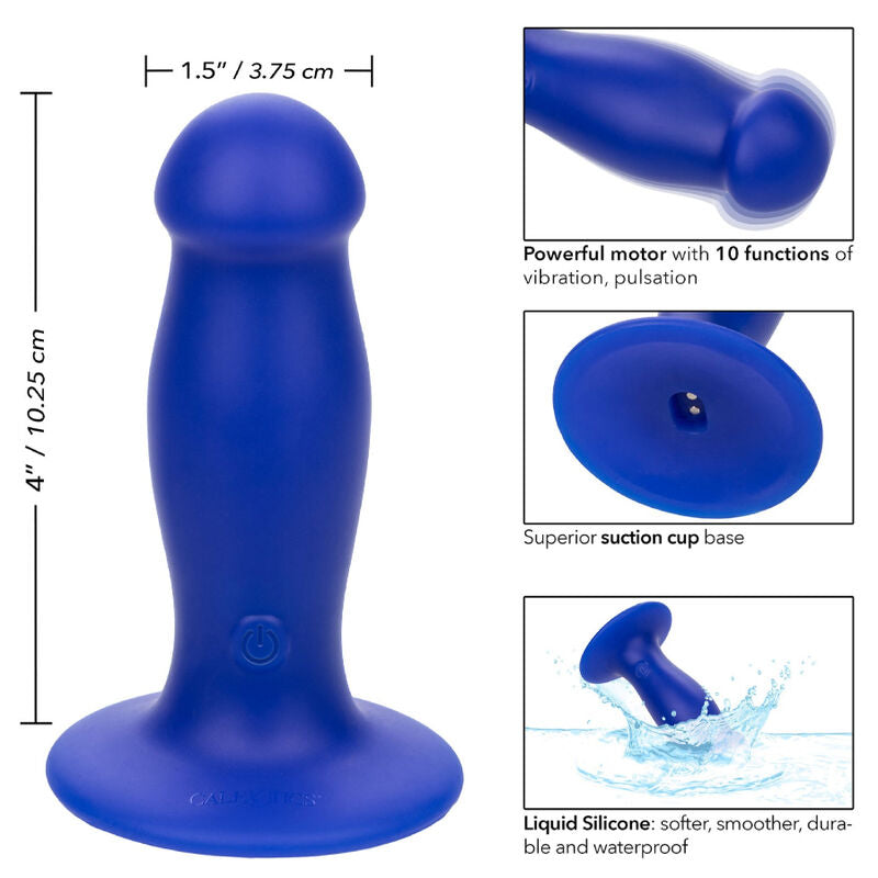 CALEXOTICS - ADMIRAL FIRST MATE VIBRATORE ANALE BLU