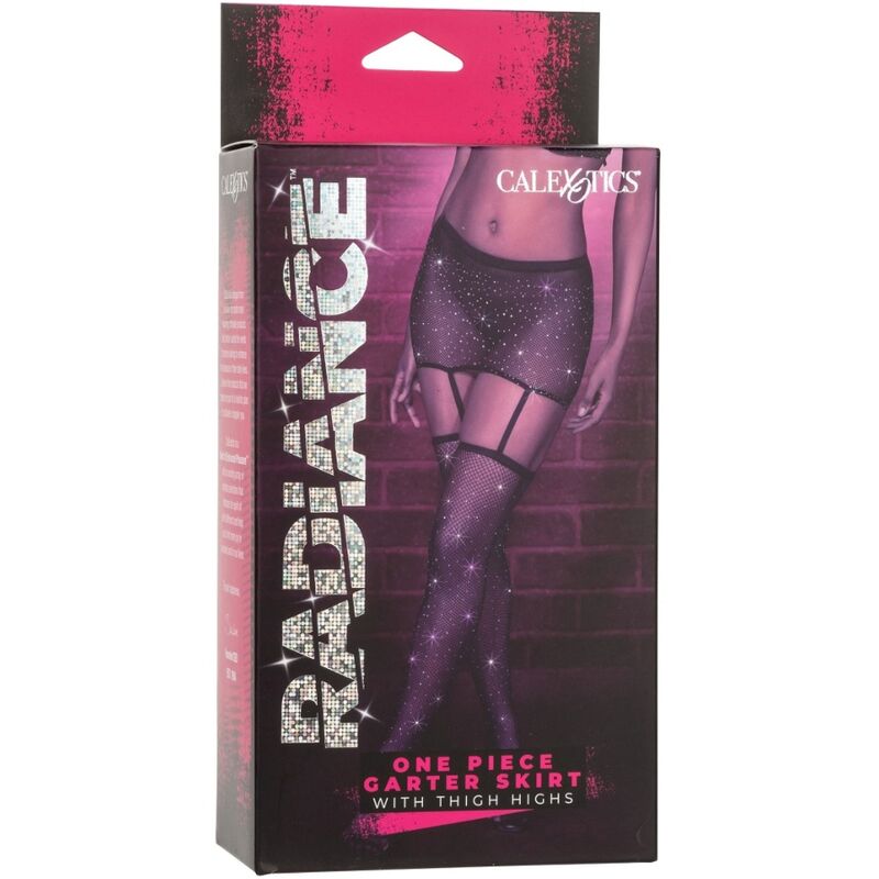 CALEXOTICS - RADIANCE CALZE AUTOREGGENTI CON GONNA E REGGICALZE