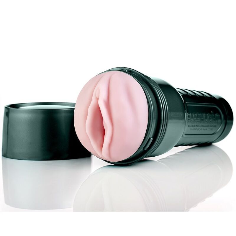 MASTURBATORE AUTOMATICO CON VAGINA + UNIVERSAL LAUNCH + LUBRIFICANTE 50 ML "GO PINK LADY" - FLESHLIGHT
