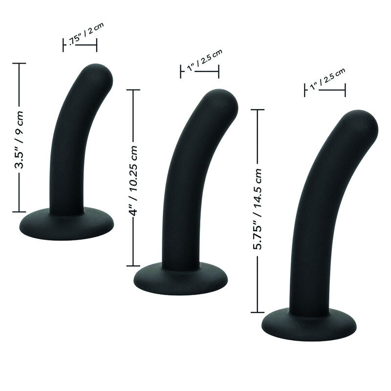 CALEXOTICS - BOUNDLESS PEGGING KIT CURVO IN SILICONE