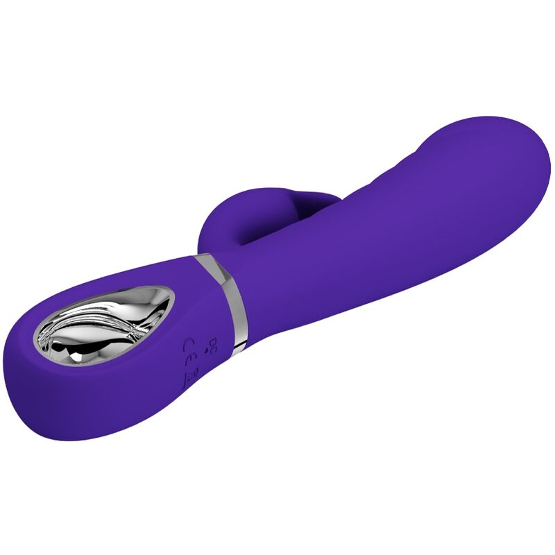 PRETTY LOVE - PRESCOTT VIBRATORE MULTIFUNZIONE PUNTO G VIOLA