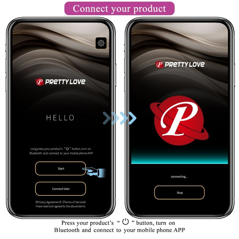 PRETTY LOVE - JAYLEEN OVETTO VIBRANTE CON TELECOMANDO E APP LONG DISTANCE VIOLA