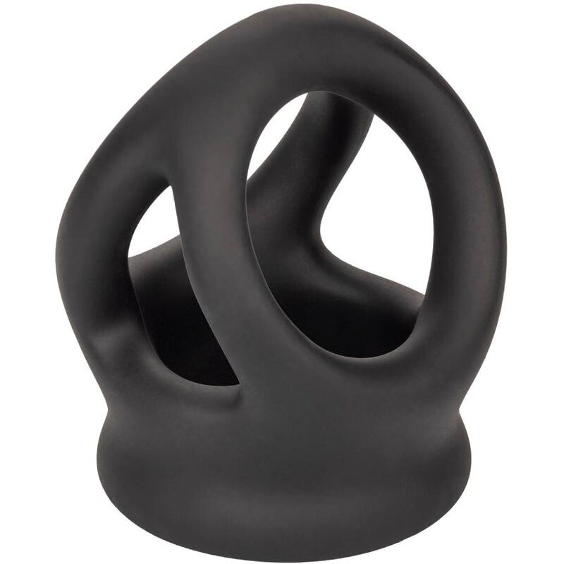 CALEXOTICS - ALPHA DUAL CAGE GABBIA/SUPPORTO PENE NERO
