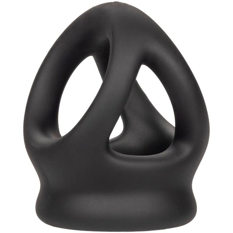 CALEXOTICS - ALPHA DUAL CAGE GABBIA/SUPPORTO PENE NERO