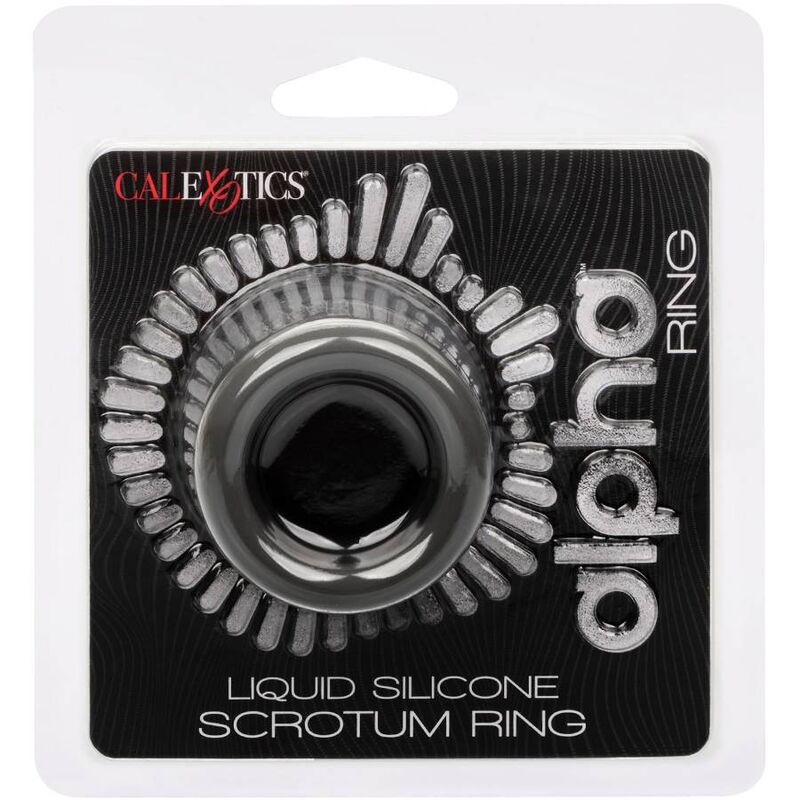 CALEXOTICS - ALPHA SCROTUM STRETCHING ANELLO SCROTALE NERO