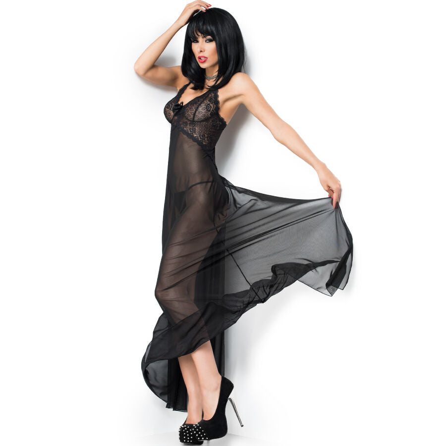 CHILIROSE - CR 3883 BABYDOLL LUNGO ROSSO S/M
