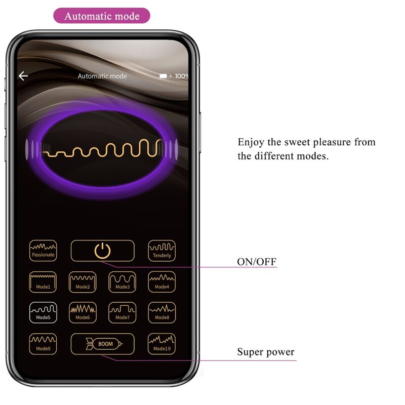 PRETTY LOVE - AUGUST DOUBLE PLEASURE VIBRATORE DI COPPIA CON APP LONG DISTANCE