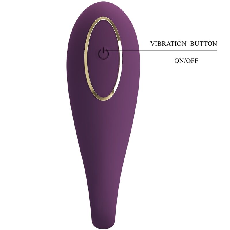 PRETTY LOVE - AUGUST DOUBLE PLEASURE VIBRATORE DI COPPIA CON APP LONG DISTANCE