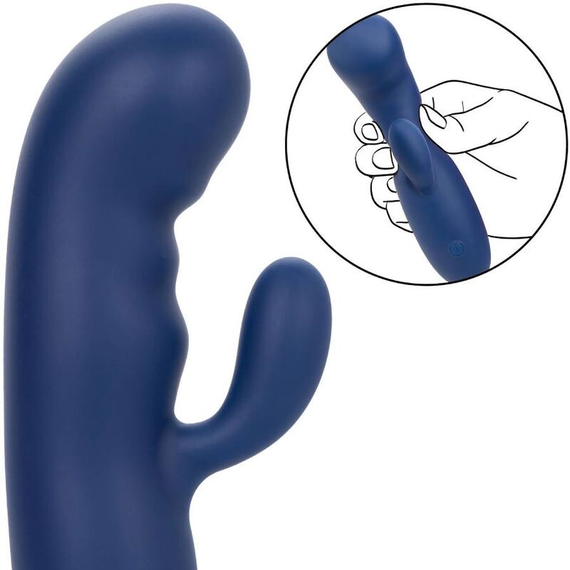 CALEXOTICS - CASHMERE SILK DUO MASSAGGIATORE BLU
