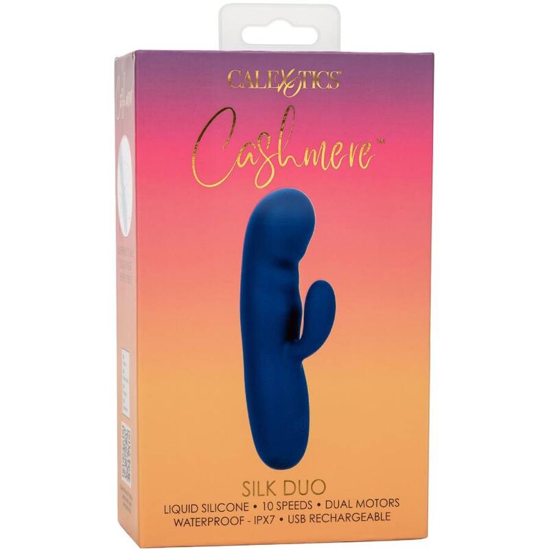 CALEXOTICS - CASHMERE SILK DUO MASSAGGIATORE BLU
