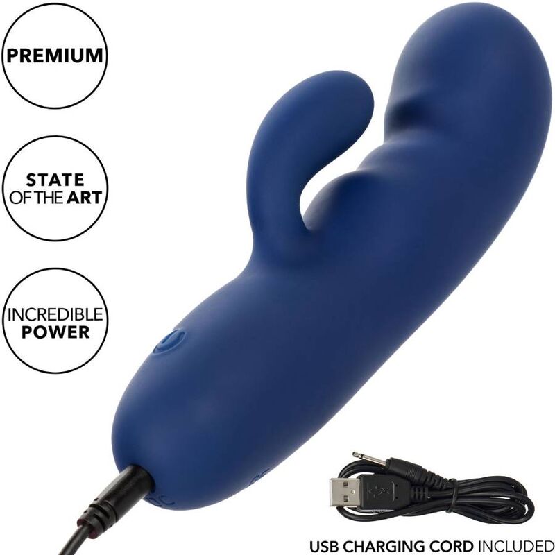 CALEXOTICS - CASHMERE SILK DUO MASSAGGIATORE BLU