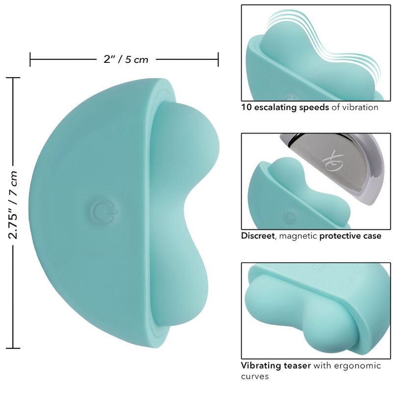 CALEXOTICS - OVATION APPLAUSE STIMOLATORE VERDE ACQUA