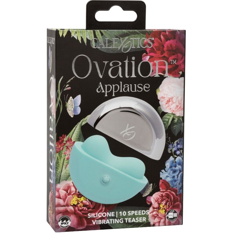 CALEXOTICS - OVATION APPLAUSE STIMOLATORE VERDE ACQUA