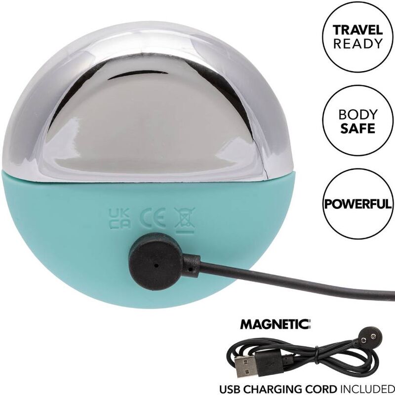 CALEXOTICS - OVATION APPLAUSE STIMOLATORE VERDE ACQUA