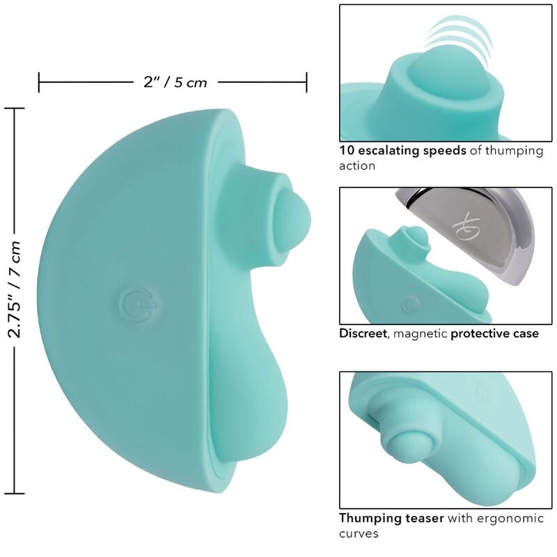CALEXOTICS - OVATION ACCLAIM STIMOLATORE VERDE ACQUA